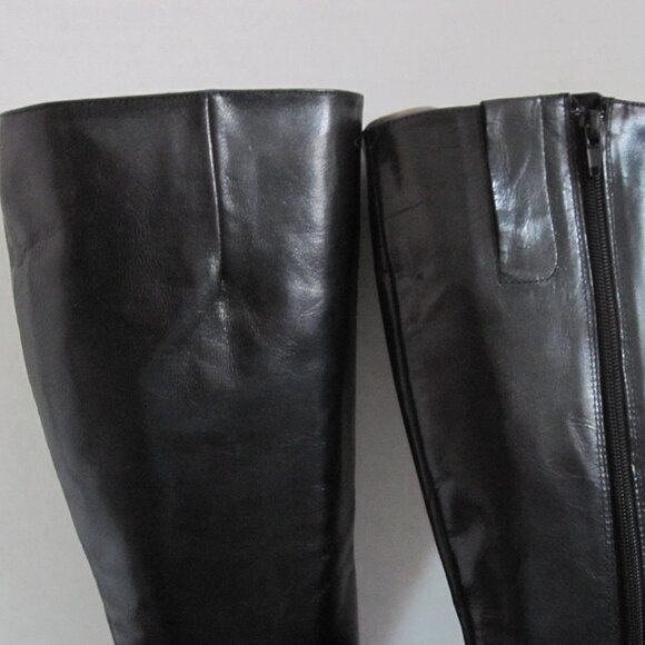 Nine West Knee High Leather "Moyen" Boots - Size 6M. - Picture 13 of 16
